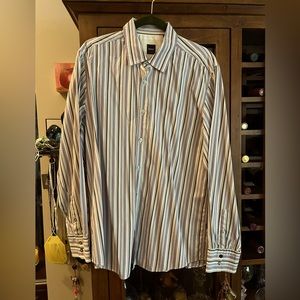 Hugo Boss mens XL casual dress shirt XL excellent condition non smoking home